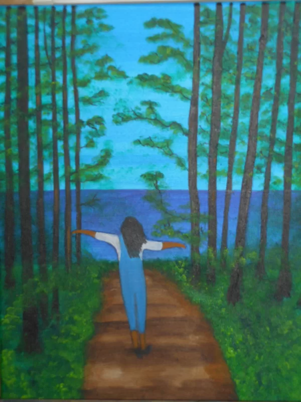 27-Dance in the Forest🎁This artwork has been gifted and now lives in a private collection
