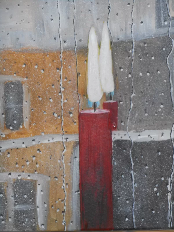 3- Candlelight in Rain